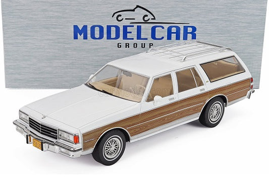 Chevrolet Caprice Estate Wagon 1985 alb - 1/18 Model Car Group