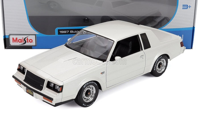Buick Grand National 1987 alb - 1/18 Maisto