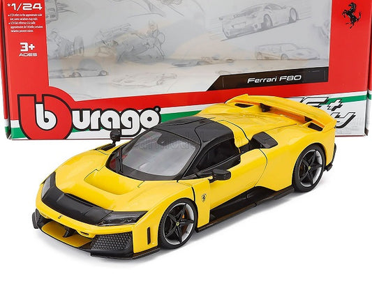 Ferrari F80 galben - 1/24 Bburago