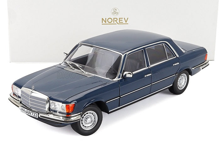 Mercedes-Benz 350 SEL 1979 hansa blue - 1/18 Norev
