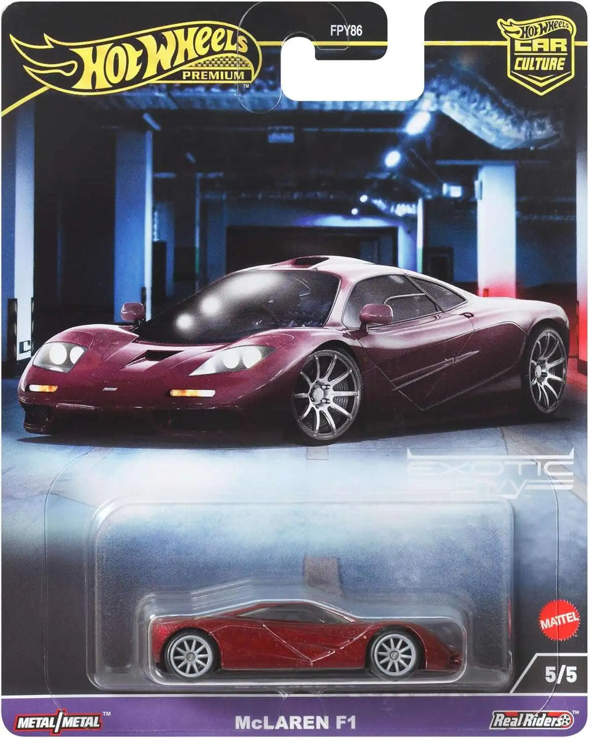 McLaren F1 visiniu- 1/64 HW Premium