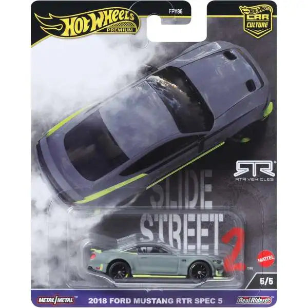 Ford Mustang RTR Spec 5 2018 - 1/64 Hot Wheels Premium