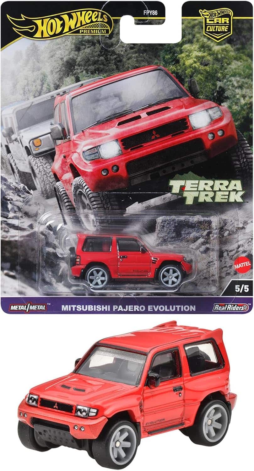 Masinuta metalica Mitsubishi Pajero Evolution  - 1/64 HW Premium