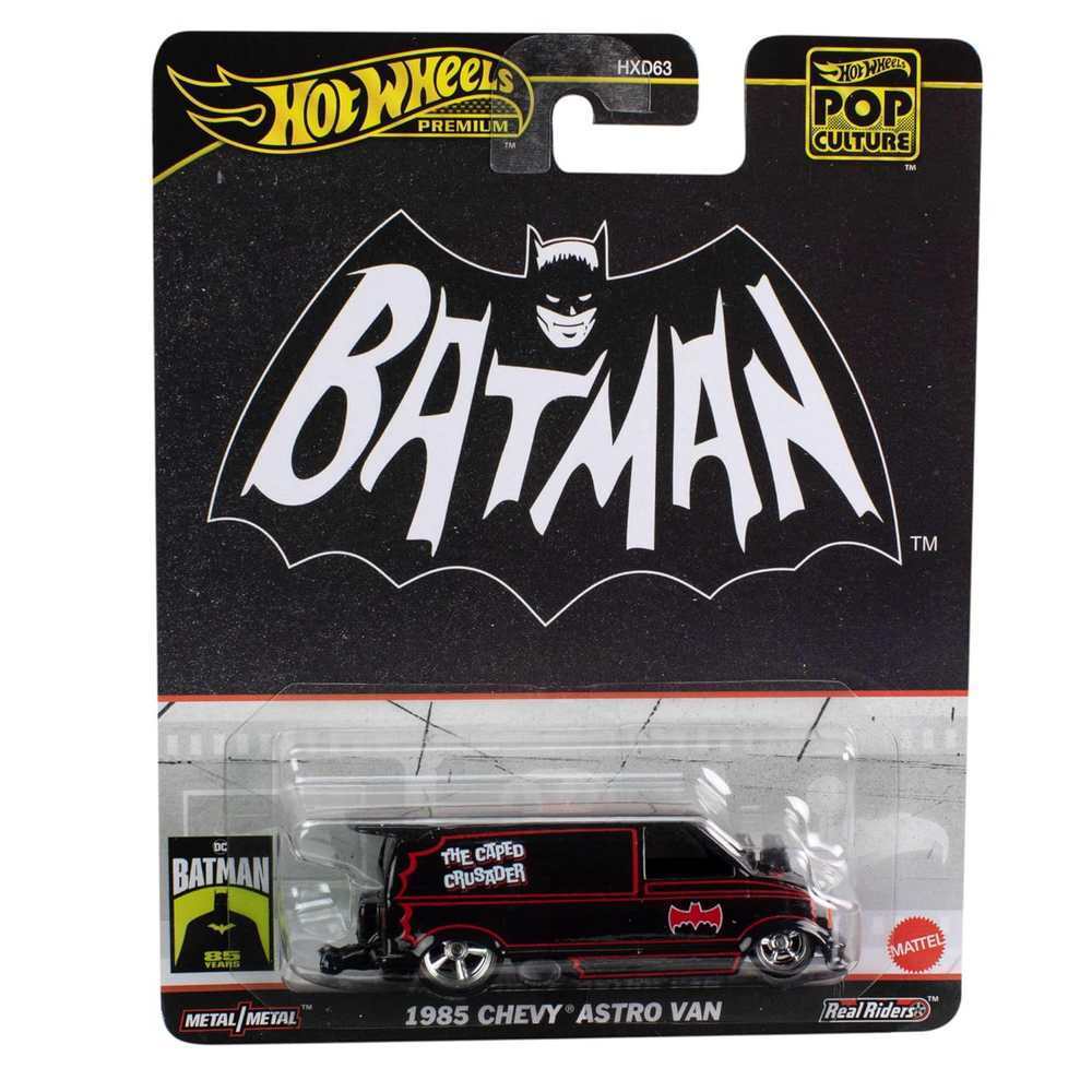 Chevy Astro Van 1985 Batman - 1/64 Hot Wheels Premium