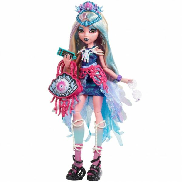 Papusa Lagoona Blue 30cm cu accesorii - Monster High