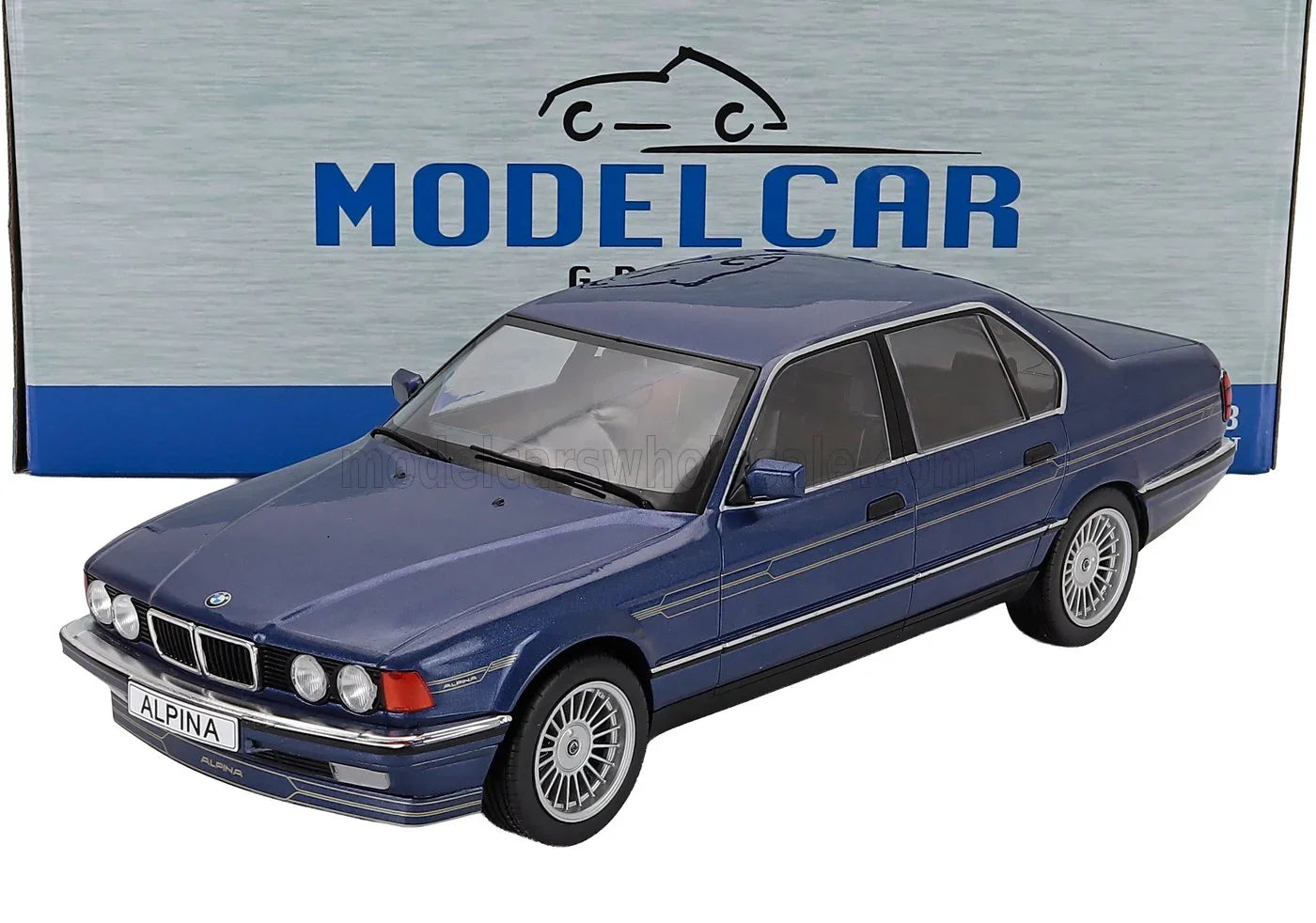 BMW E32 Alpina B11 3.5 bleumarin - 1/18 Model Car Group