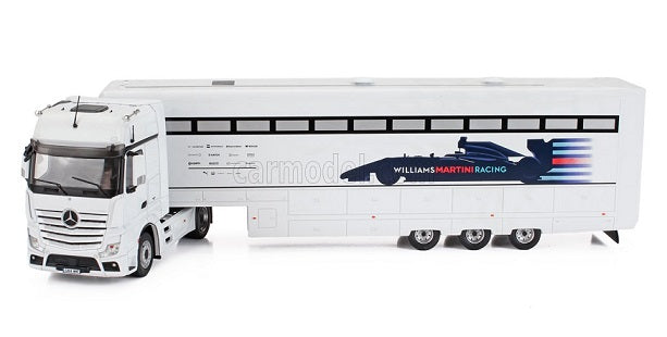 Macheta Camion Mercedes-Benz Actros MP4 Renntransporter Williams Martini Racing - 1/43 Premium Collectibles