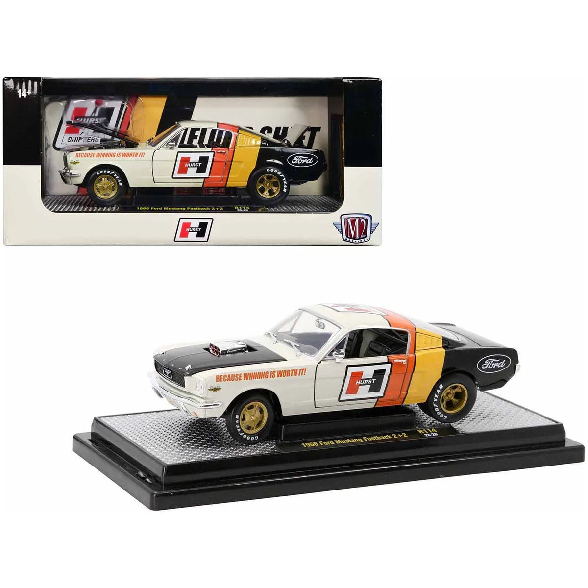 Ford Mustang Fastback 2+2 1966 - 1/24 M2 Machines