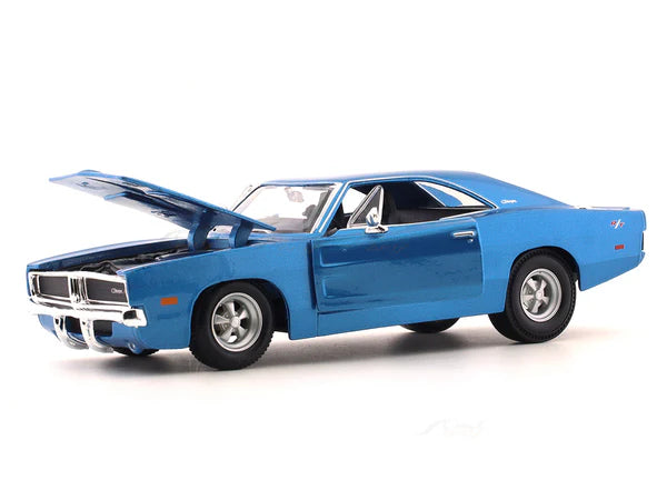 Dodge Charger R/T 1969 albastru - 1/25 Maisto
