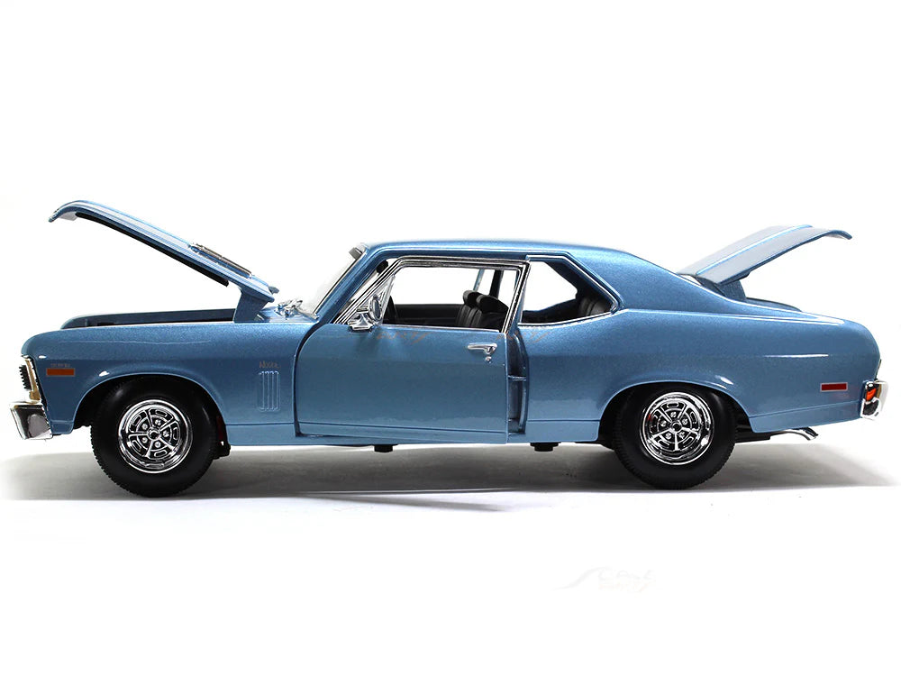 Chevrolet Nova SS 1970 albastru - 1/18 Maisto