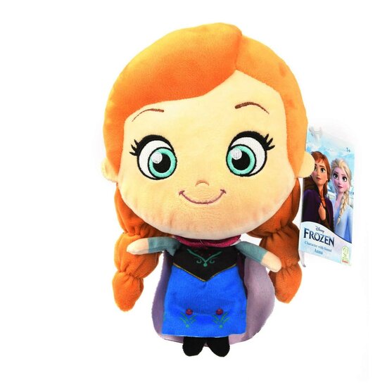 Figurina de plus cu sunete 26cm - Anna Frozen