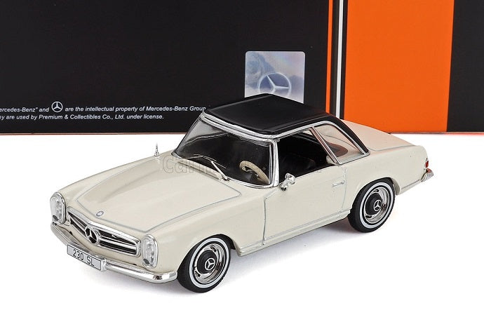 Mercedes-Benz 230 SL W113 hardtop 1964 cu vitrina plexiglass - 1/43 Ixo Modelcars