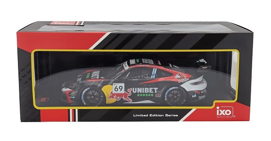 Porsche 911 GT3 Cup #69 K.Rovanpera Zolder Porsche Cup Benelux 2024 - 1/18 Ixo Modelcars
