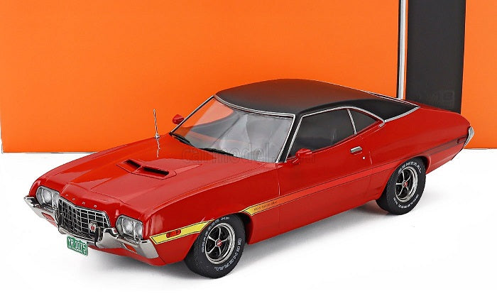 Ford Gran Torino Sport 2-Door 1972 rosu - 1/18 Ixo Modelcars