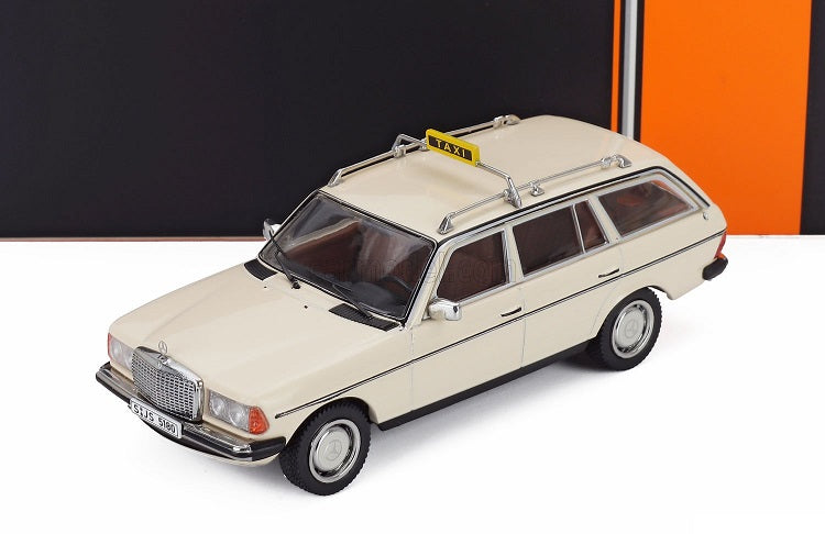 Mercedes-Benz 200T S123 1982 Taxi Germany cu vitrina plexiglass - 1/43 Ixo Modelcars