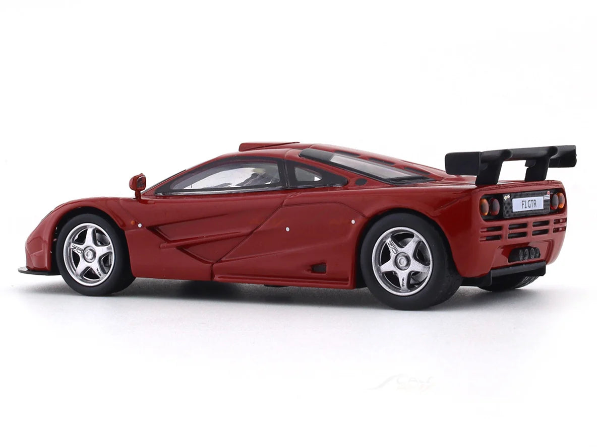 McLaren F1 GTR 1995 rosu cu vitrina plexiglass - 1/43 Altaya