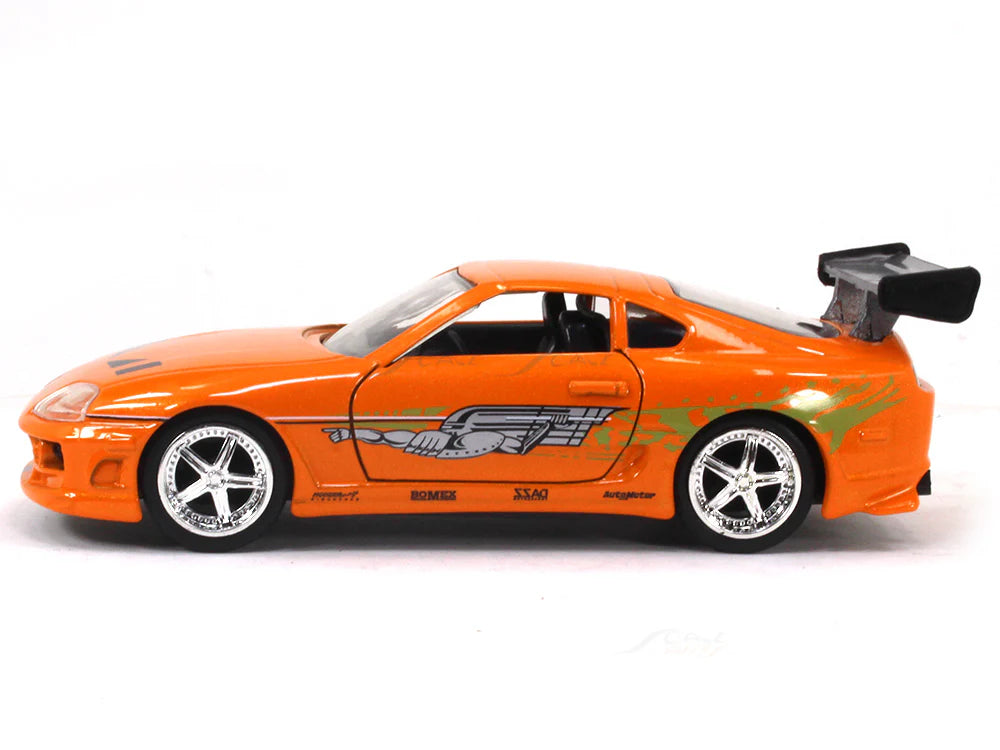 Toyota Supra portocalie Fast and Furious - 1/32 Jada
