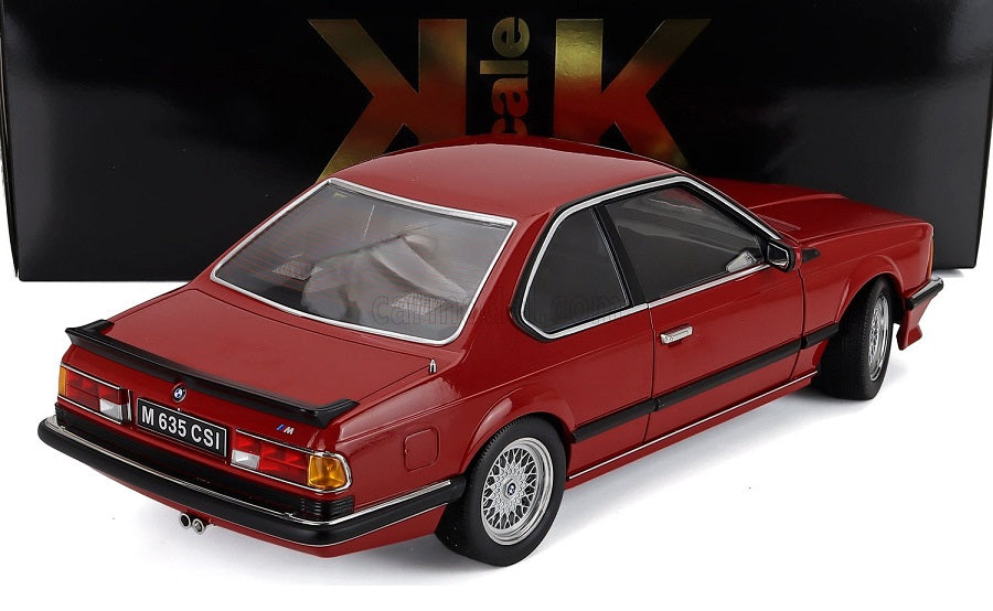 BMW 6-series M635 Csi E24 rosu - 1/12 KK-Scale