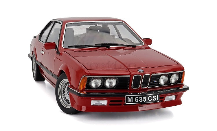 BMW 6-series M635 Csi E24 rosu - 1/12 KK-Scale