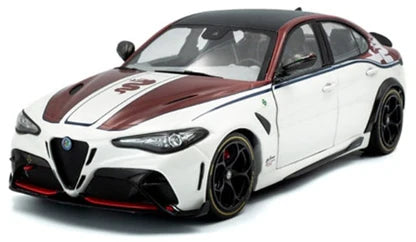 Alfa Romeo Giulia Gta  Bianco I Rosso 2023 - 1/18 Solido