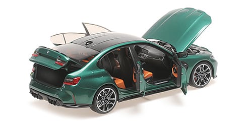 BMW M3 2020 Isle of man green - 1/18 Minichamps