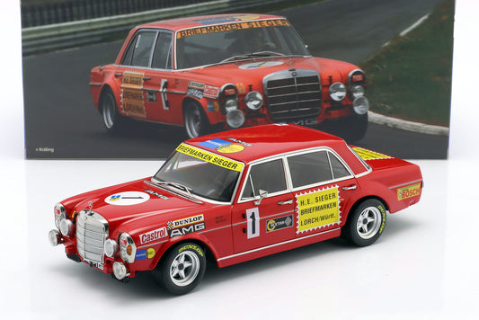 Mercedes-Benz 300 SEL 6.8 #1 24h Nürburgring 1972 Heyer, Betzler - 1/18 Werk83