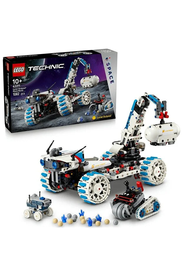 LEGO Technic 42211 - Vehicul spatial Rover Lunar Outpost (1082 piese)