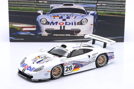 Porsche 911 GT1 #26 Emmanuel Collard - Ralf Kelleners - Yannick Dalmas 24h Le Mans 1997 - 1/18 Werk83