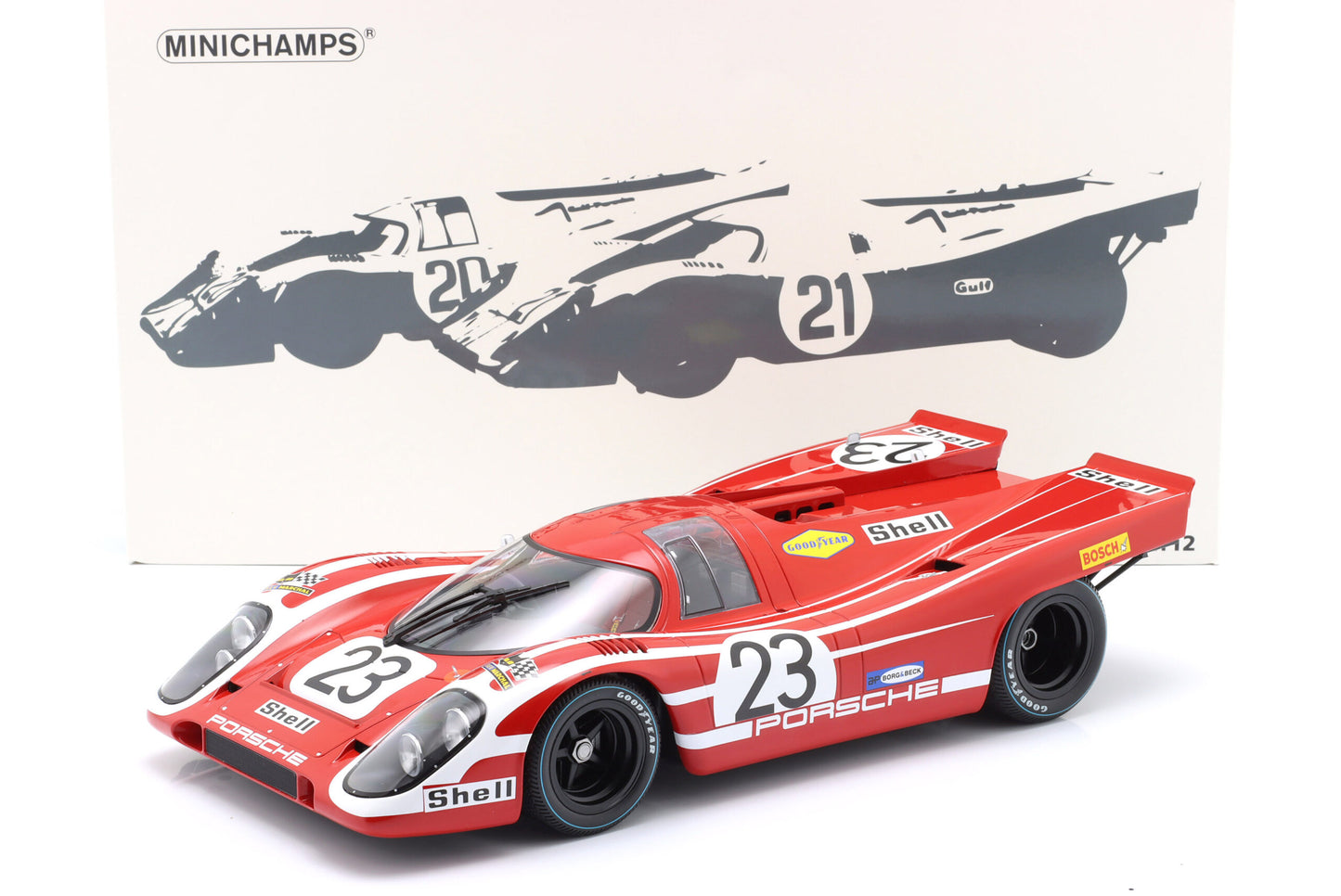 Porsche 917k Winner Le Mans 24h 1970 - 1/12 Minichamps