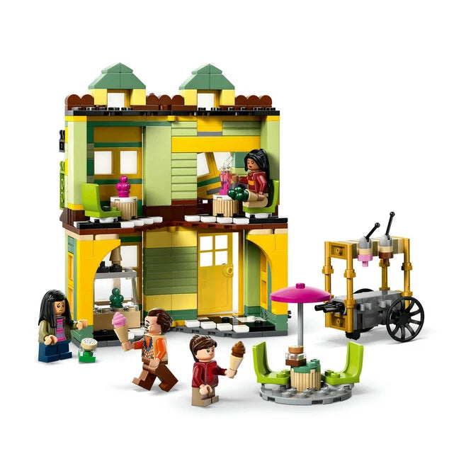 LEGO Harry Potter 76452 - Furnituri Vajthat de calitate si magazin de inghetata (795 piese)
