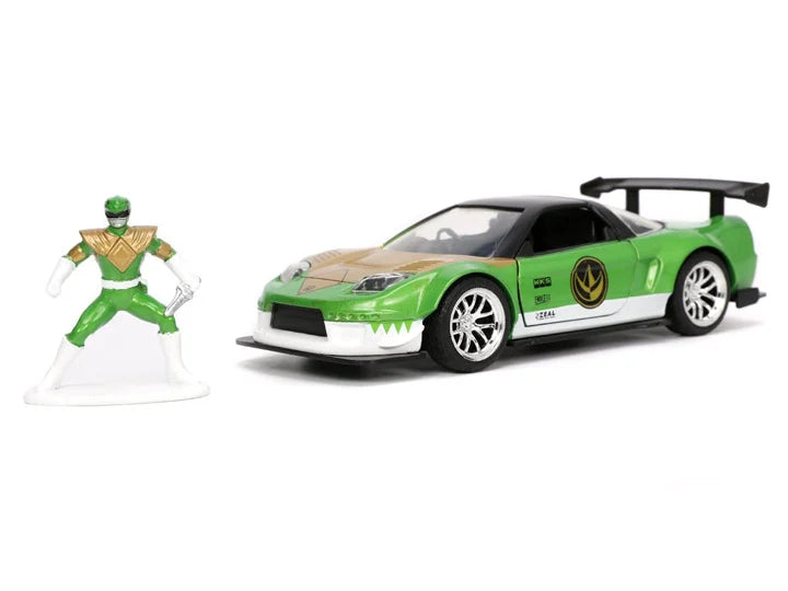 Honda NSX Type-R Japan Spec 2002 cu figurina Green Ranger - 1/32 Jada