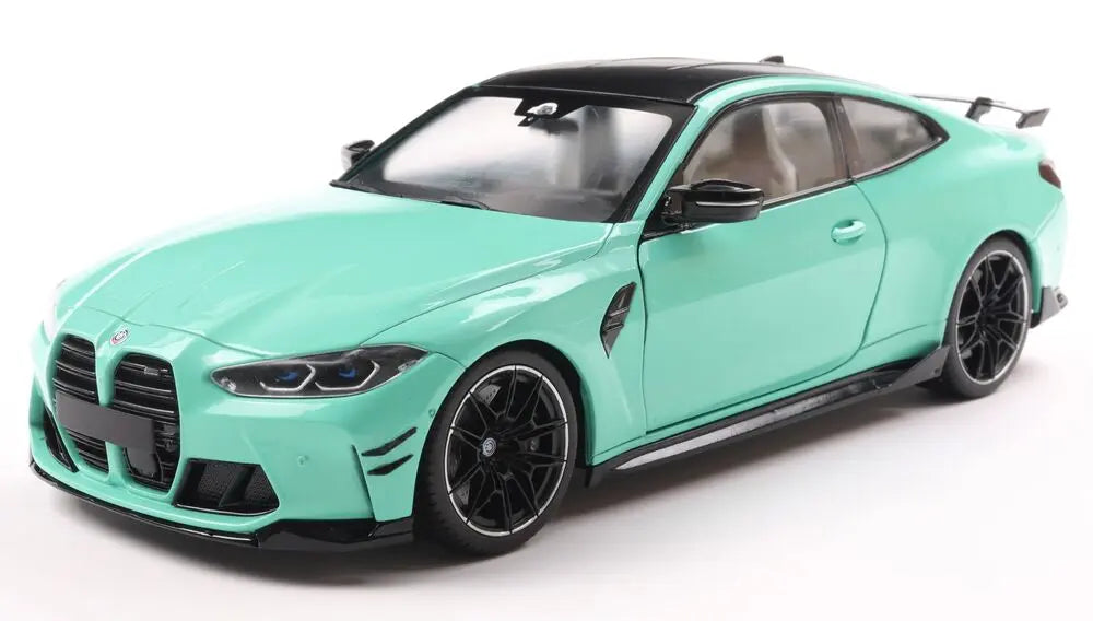 BMW M4 Competition mint green 2024 - 1/18 Solido