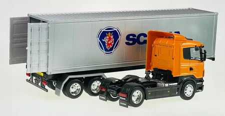 Camion Cap Tractor Scania cu remorca - 1/32 Welly