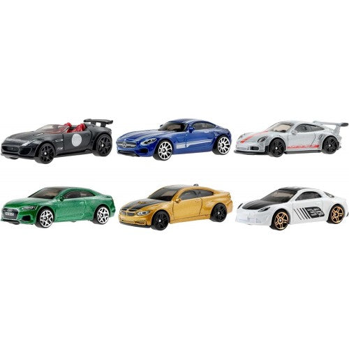 Set 6 masinute Hot Wheels European multipack - 1/64 Hot Wheels