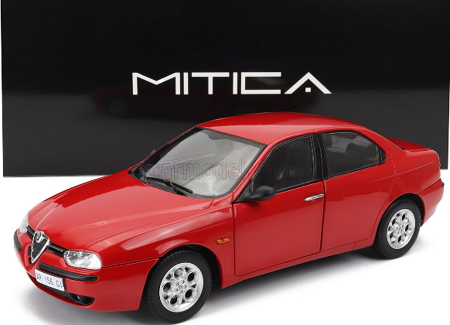 Alfa Romeo 156 2.5 V6 24V rosie 1997 - 1/18 Mitica