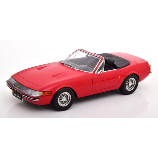 Ferrari 365 GTS/4 1969 rosu cu interior negru - 1/18 KKScale