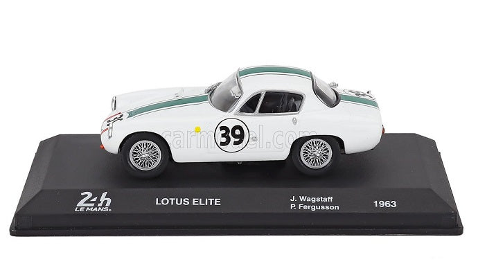 Lotus Elite 1963 #39 J.Wagstaff si P.Fergusson 1963 cu vitrina plexiglass - 1/43 Edicola