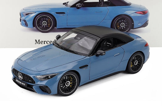 Mercedes SL 63 AMG albastru 1/1000pcs - 1/18 IScale