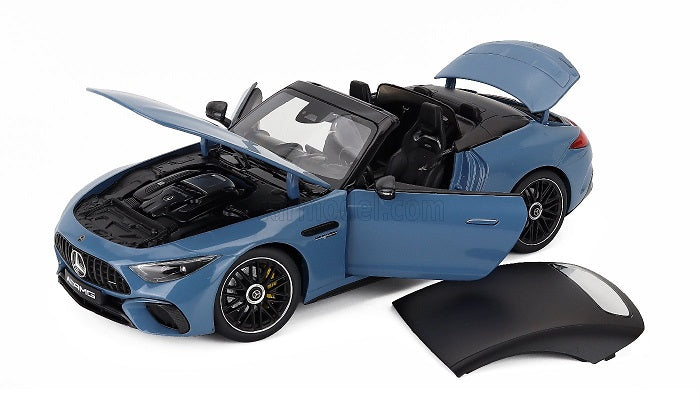 Mercedes SL 63 AMG albastru 1/1000pcs - 1/18 IScale