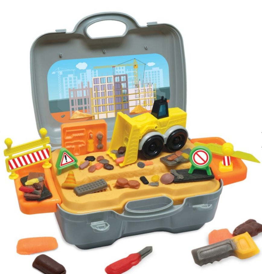 Set Plastelino - Buldozerul din gentuta
