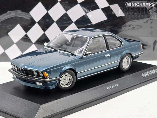 BMW 635 CSi 1982 petrol metallic - 1/18 Minichamps