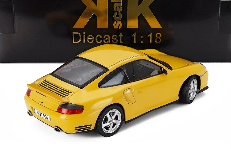 Porsche 911 (996) Turbo 2000 galben - 1/18 KK-Scale