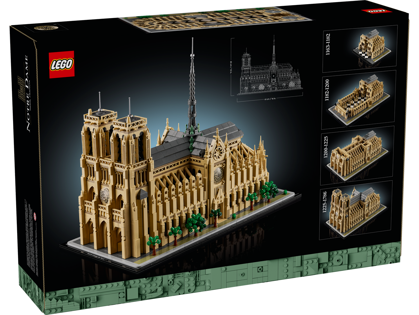 LEGO Architecture 21061 - Notre-Dame de Paris (4383 piese)