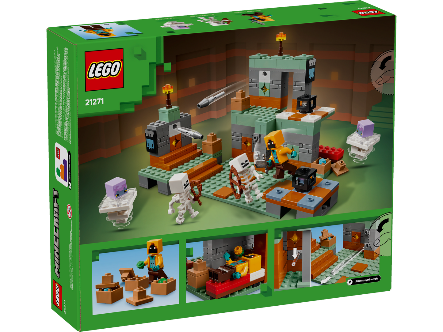 LEGO Minecraft 21271 - Camera probelor (322 piese)