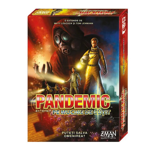Joc Asmodee - Pandemic Pe muchie de cutit, extensie