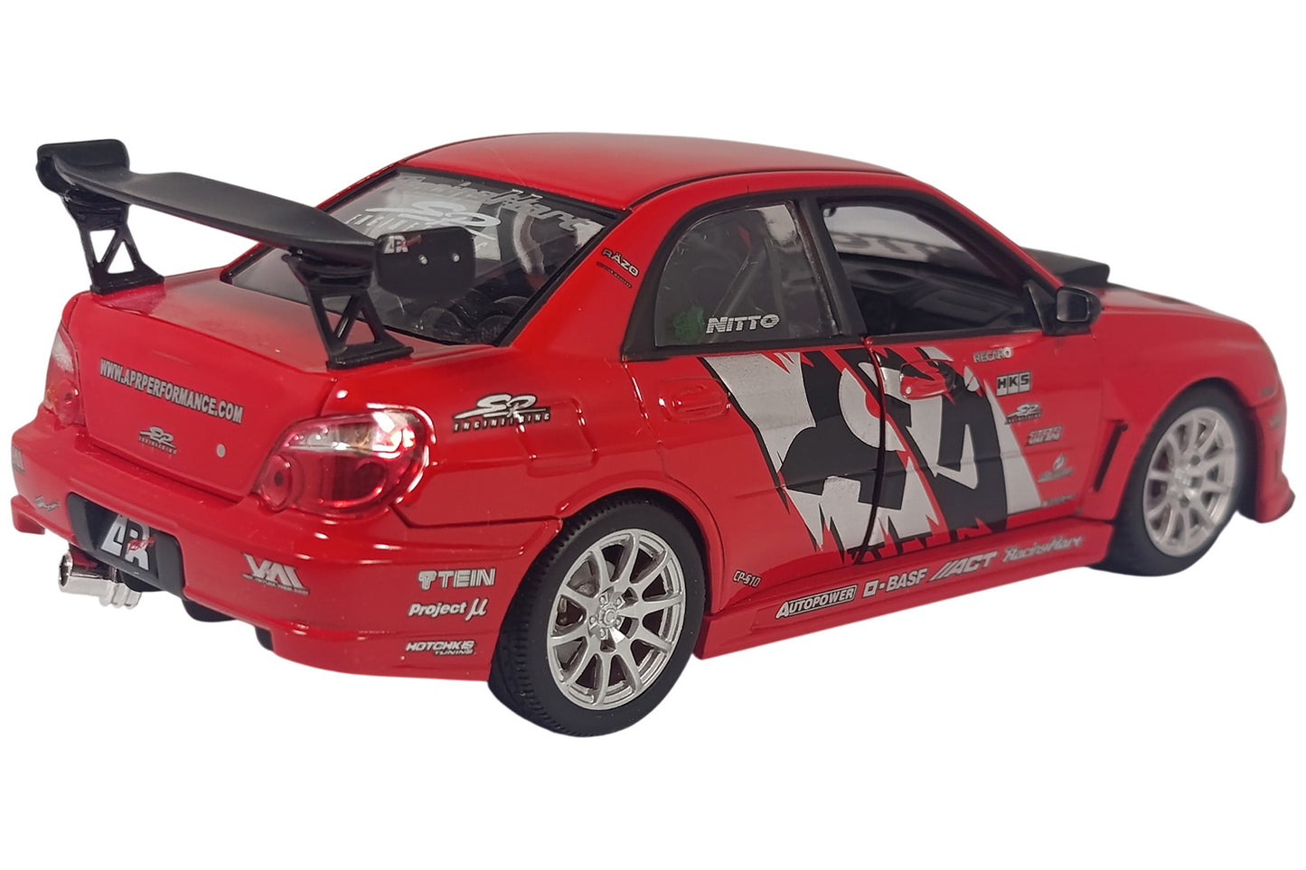 Subaru Impreza WRX Sti Apr Performance Version - 1/24 Welly