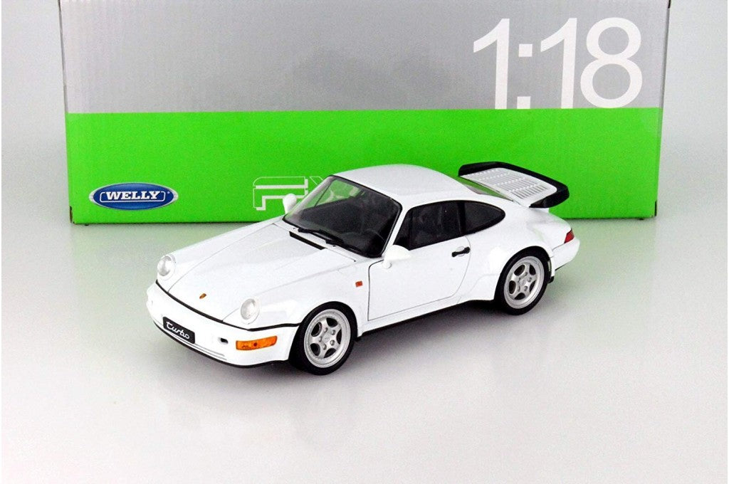 Porsche 911 Turbo alb - 1/24 Welly