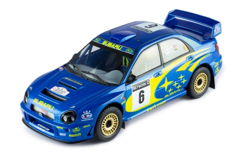 Subaru Impreza S7 WRC #6 P.Solberg - P.Mills Rally of Great Britain 2001 - 1/24 Ixo Models