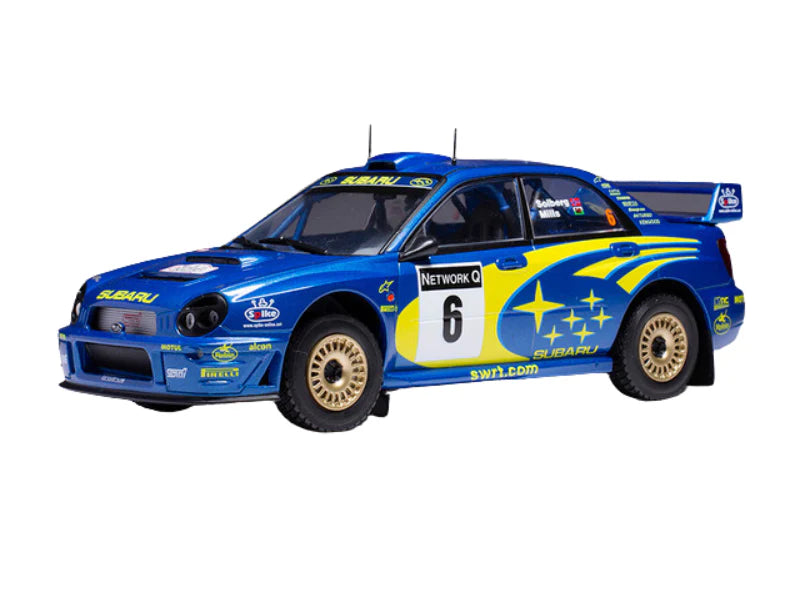 Subaru Impreza S7 WRC #6 P.Solberg - P.Mills Rally of Great Britain 2001 - 1/24 Ixo Models
