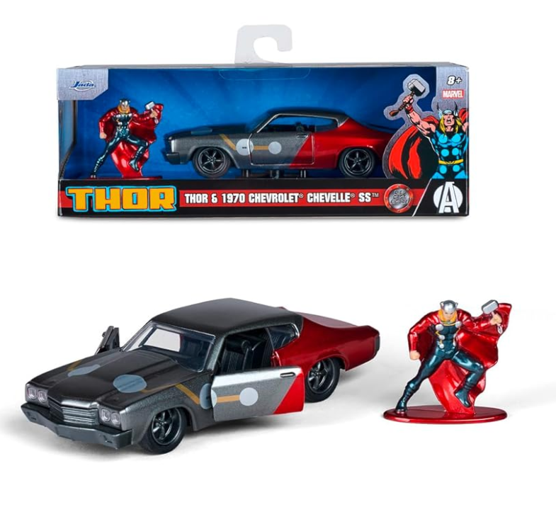 Chevrolet Chevelle SS 1970 si figurina Thor - 1/32 Jada
